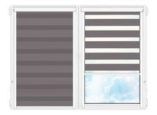 Рулонные кассетные шторы День Ночь Версаль 77 цена. Купить в «Мастерская Жалюзи»